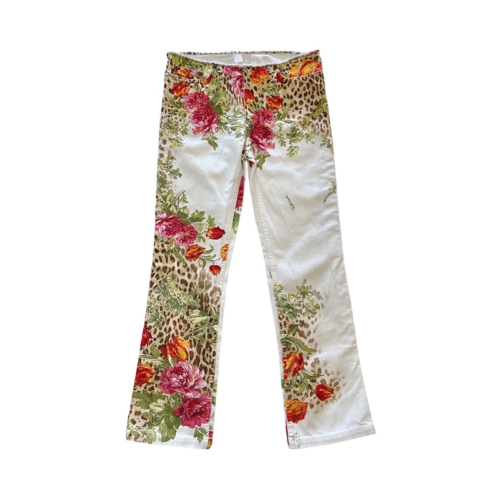 ROBERTO CAVALLI SS 2002 RUNWAY LOW RISE JEANS